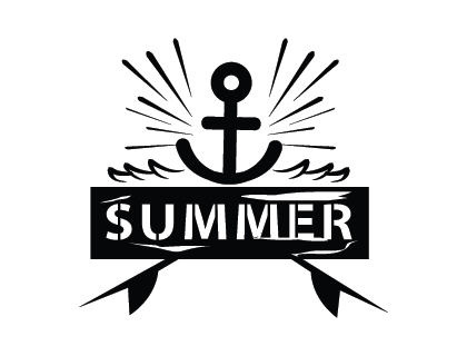 Summer and holiday Vector Logo 2022