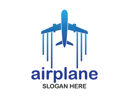 Air plane Logo PNG Vector