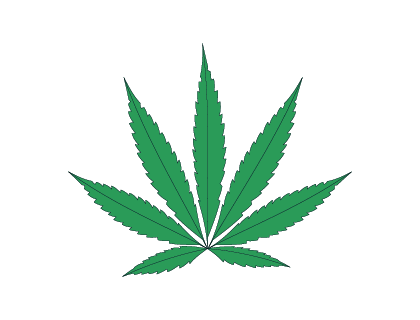 Cannabis Logo PNG Vector