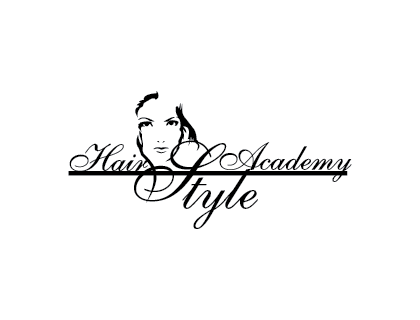 Hair Style Academy Vector Logo
