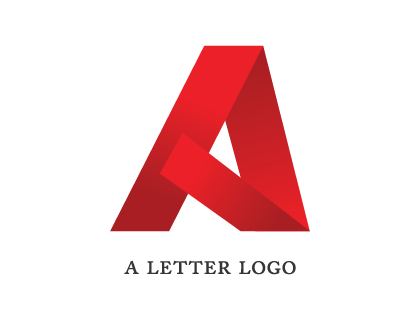 A Letter Logo  Vector