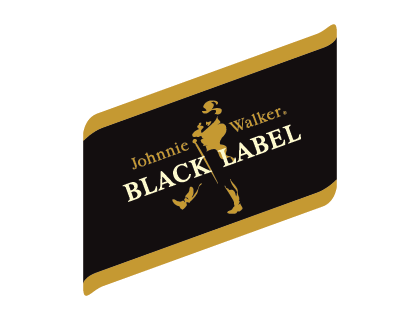 Johnnie Walker Black Label logo vector free