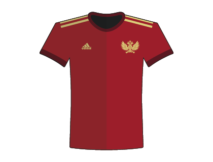 2018 Fifa World Cup Russia Jersey Vector
