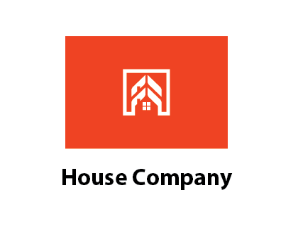 House Roof Realty Company Logo Vector