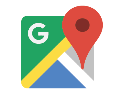 New Google Maps logo vector free download 2022