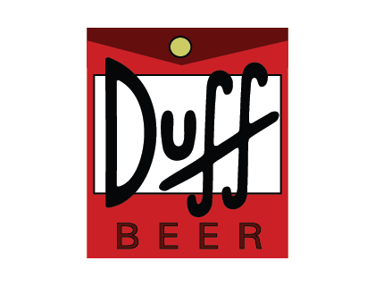 Duff Beer Vector Logo