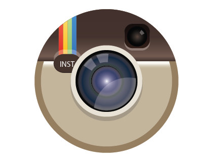 instagram new 2019 glyph Logo Vector desiign