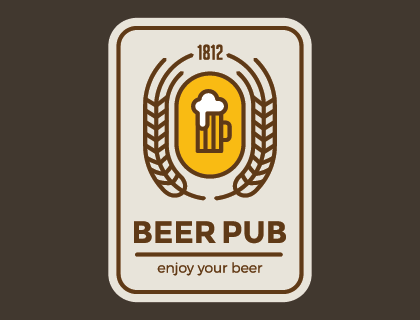 Beer Pub Logo