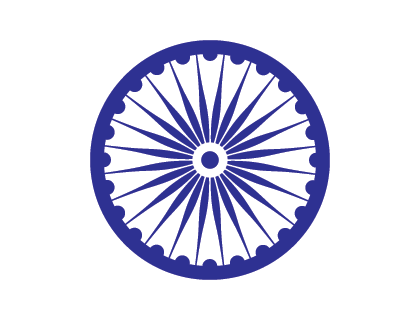 Ashok Chakra Logo Vector Free Download