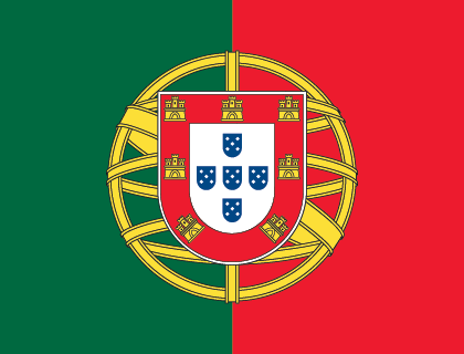 Flag Bandeira Portugal Vector Logo