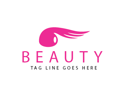 Beauty Hair Logo Vector