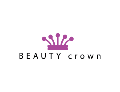 Beauty Queen Crown Logo Vector