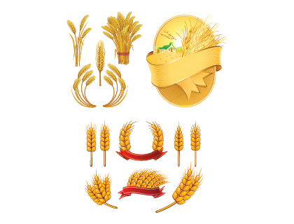 Wheat Logo PNG Vector