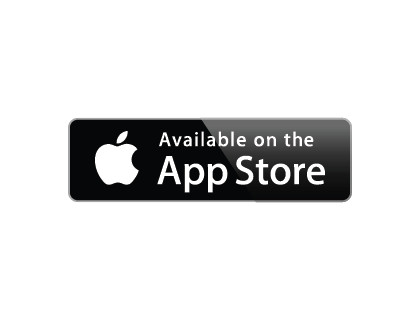 Available on the App Store badge vector free