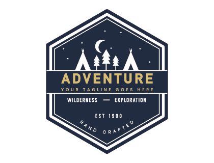 Adventure Wilderness Logo Vector