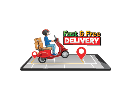 Delivery App Logo Vector