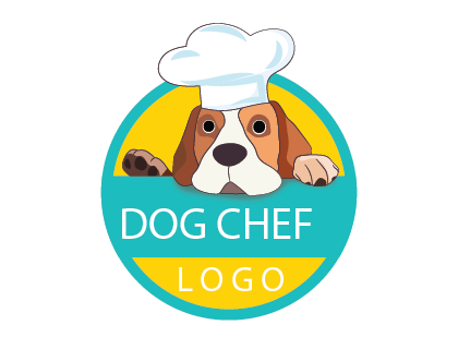 Dog Chef Logo Vector