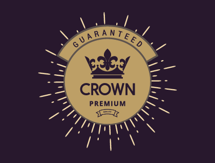 King Crown Premium Logo Vector