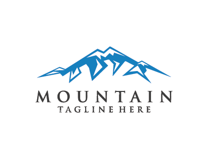 Snow Mountain Logo Vector