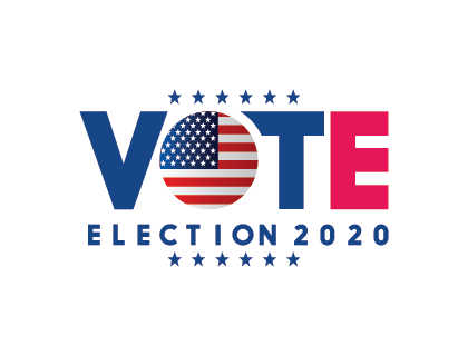 US Election Logo Vector 2020