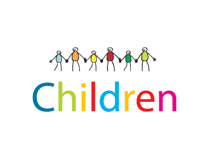 Education For All Children Vactor Logo
