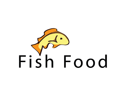 Fish Food Logo Vector 2022