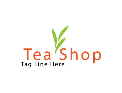 Food And Tea Shop Vector Logo
