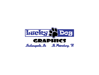 Lucky Dog Graphics Vector Logo